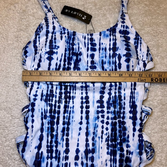 NWT Tempt Me Side Crisscross One Piece - Picture 4 of 11